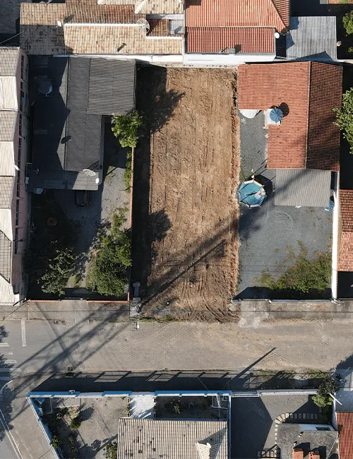 Preparação do terreno